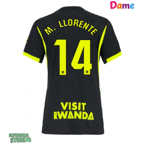 Atletico Madrid Marcos Llorente #14 Replika Udebanetrøje Dame 2026-27 Kortærmet